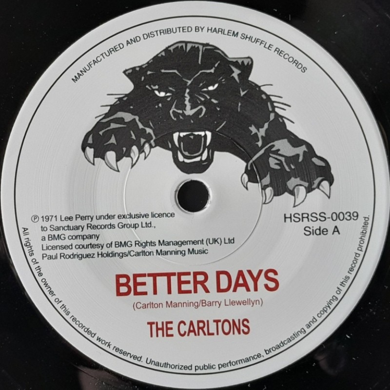 The Carltons - Better Days 7"