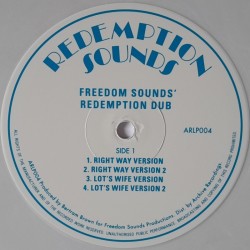 Freedom Sounds' Redemption Dub LP