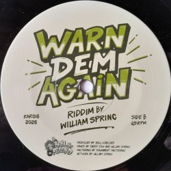 Roll & Record ft. Small Axe - Warn Dem Again 7"