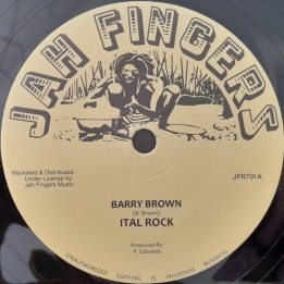 Barry Brown - Ital Rock 7"