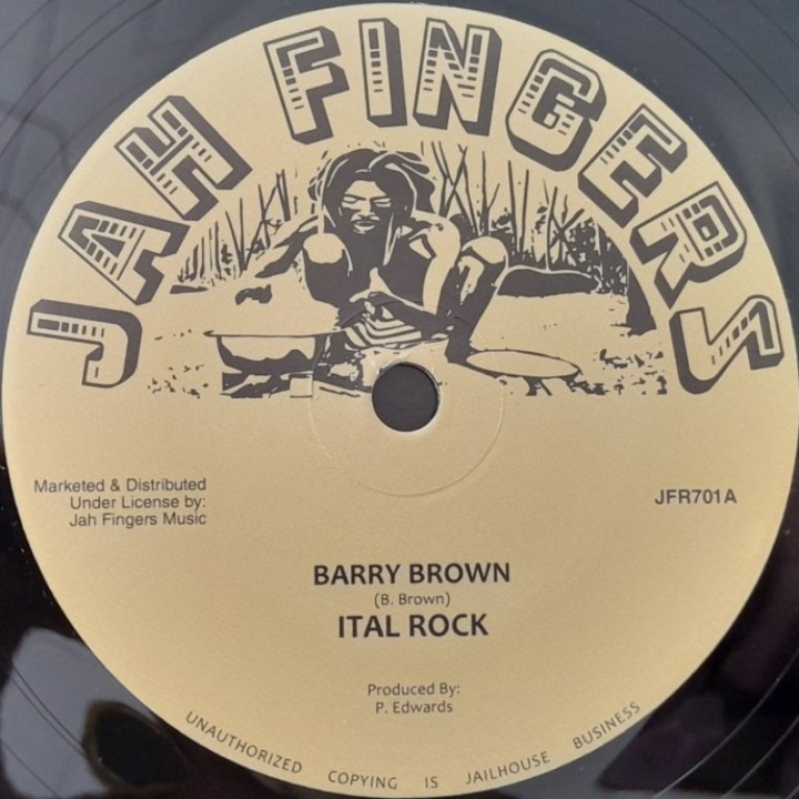 Barry Brown - Ital Rock 7"