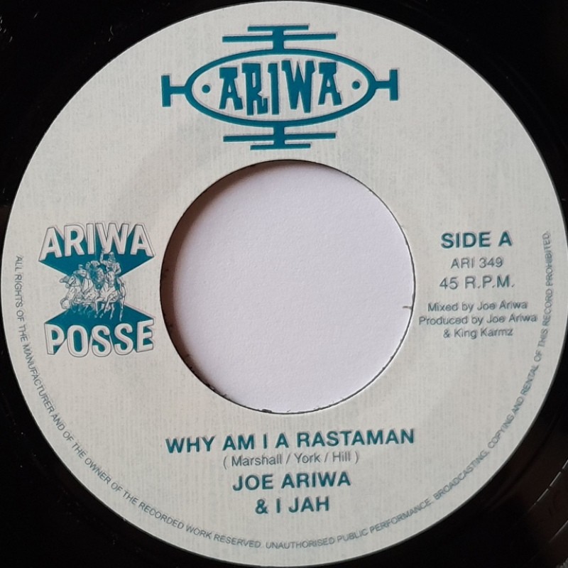 I Jah - Why Am I A Rastaman 7"