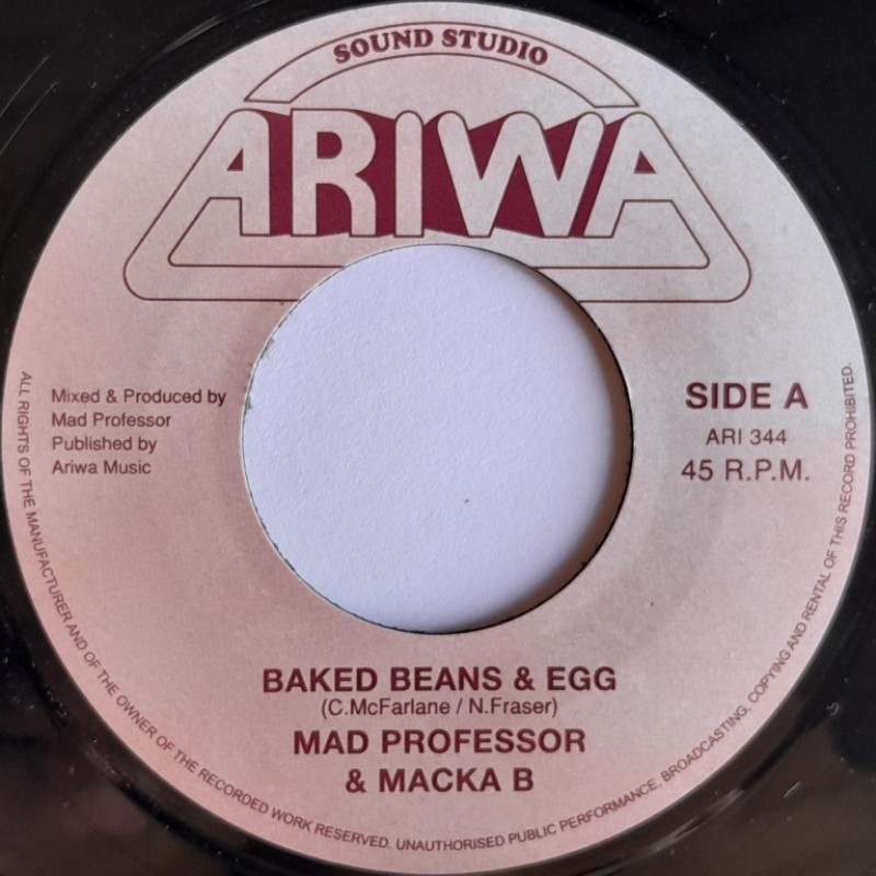 Macka B - Baked Beans & Egg 7"
