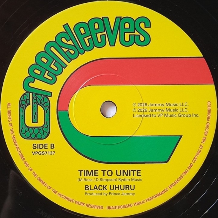 Black Uhuru - Eden Out Deh 12"