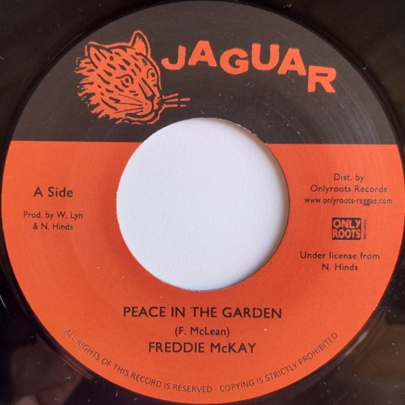 Freddie McKay - Peace In The Garden 7"