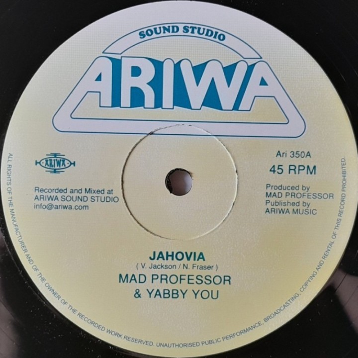 Mad Professor & Yabby You - Jahovia 12"