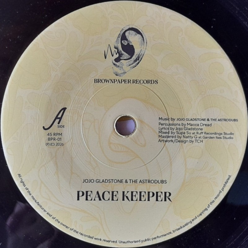 Jojo Gladstone - Peace Keeper 7"