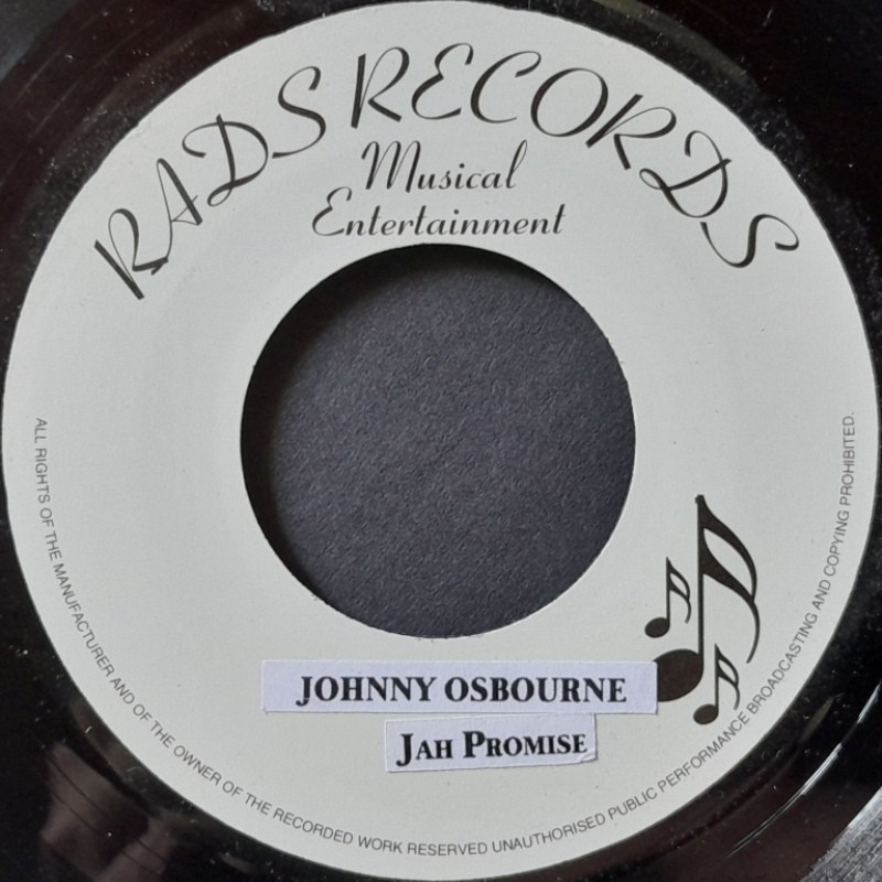 Johnny Osbourne - Jah Promise 7"