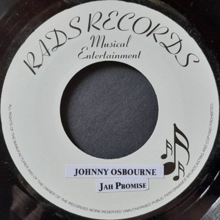 Johnny Osbourne - Jah Promise 7"