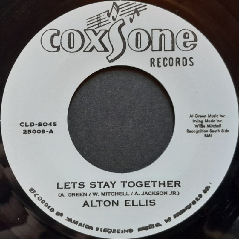 Alton Ellis - Let's Stay Together 7"