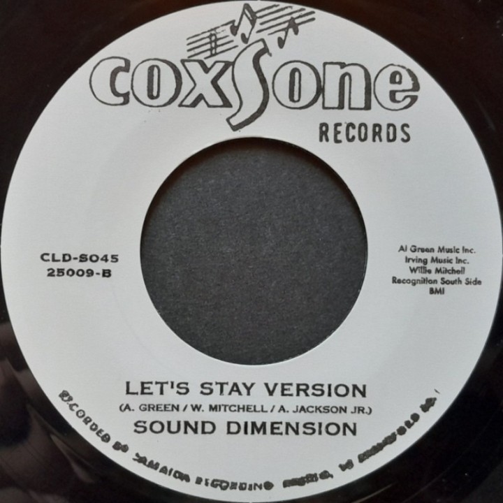 Alton Ellis - Let's Stay Together 7"