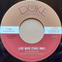 The Gladiators - Live Wire 7"