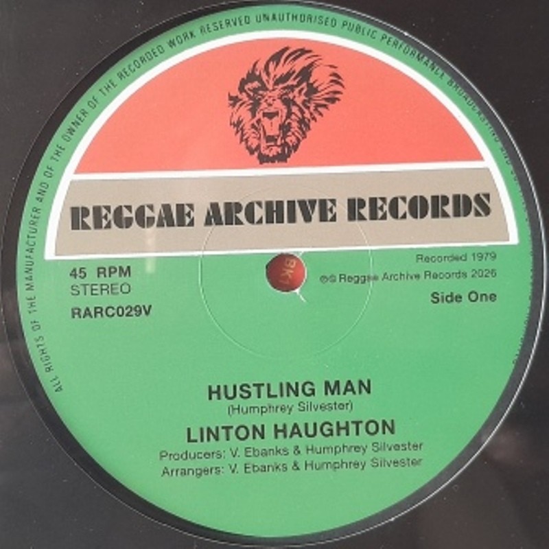 Linton Haughton - Hustling Man 12"