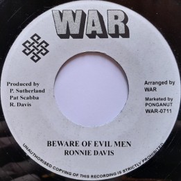 Ronnie Davis - Beware Of Evil Men 7"