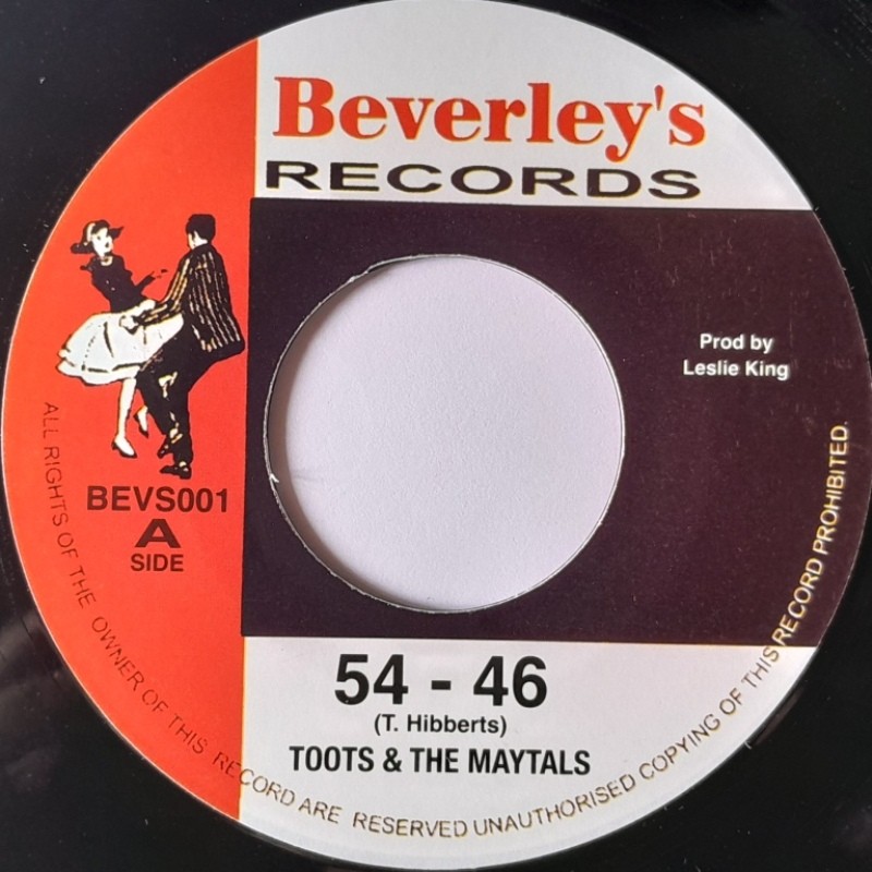 Toots & The Maytals - 54-46 / Pressure Drop 7"