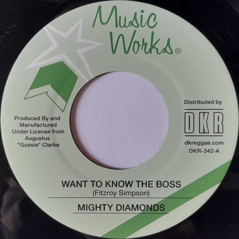 Mighty Diamonds - Want To Know The Boss 7"