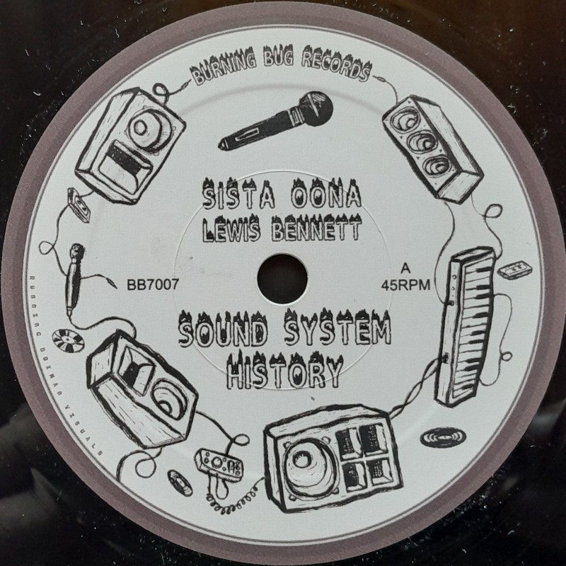 Sista Oona & Lewis Bennett - Sound System History 7"