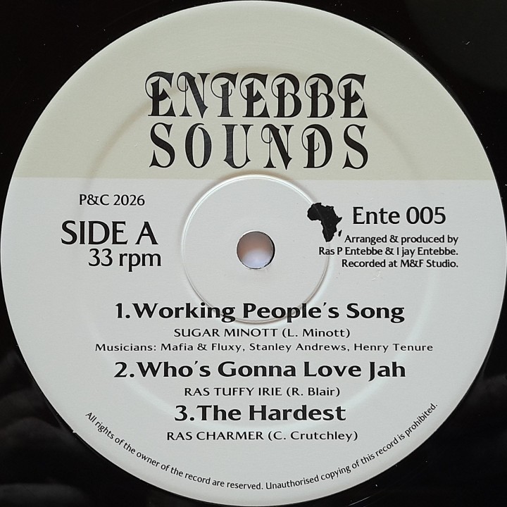 Sugar Minott - Working People's Song 12"