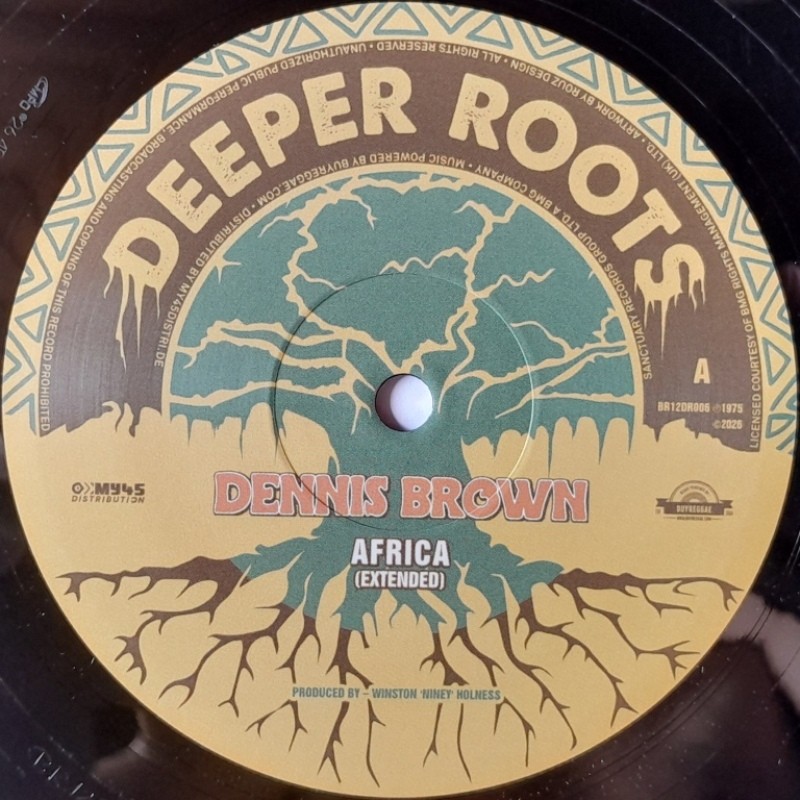 Dennis Brown - Africa / Here I Come Again 12"