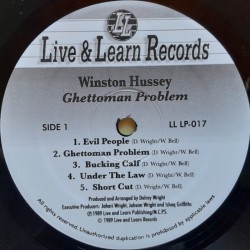 Winston Hussey - Ghettoman Problem LP