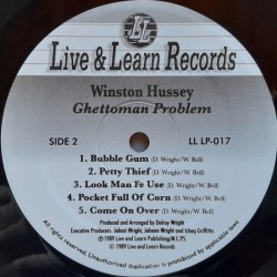 Winston Hussey - Ghettoman Problem LP