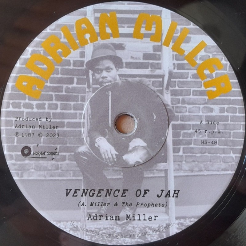 Adrian Miller - Vengence Of Jah 7"