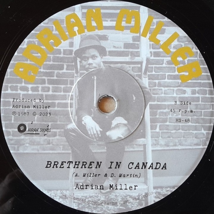 Adrian Miller - Vengence Of Jah 7"