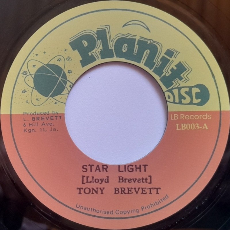 Tony Brevett - Star Light 7"