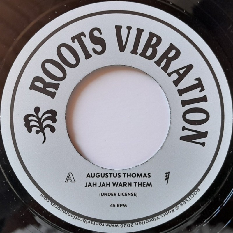 Augustus Thomas - Jah Jah Warn Them 7"