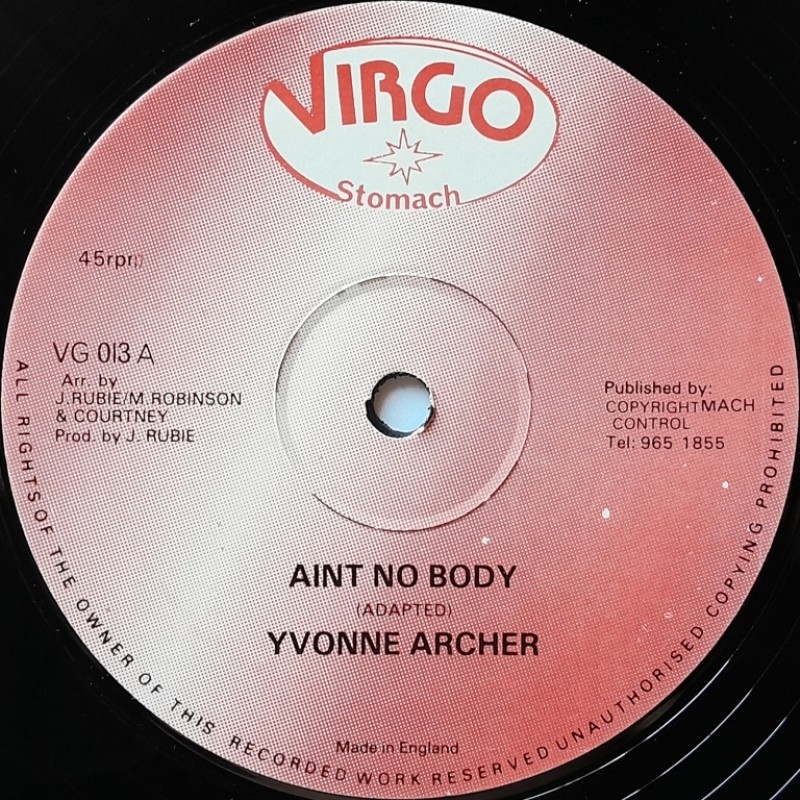 Yvonne Archer - Ain't Nobody 12"