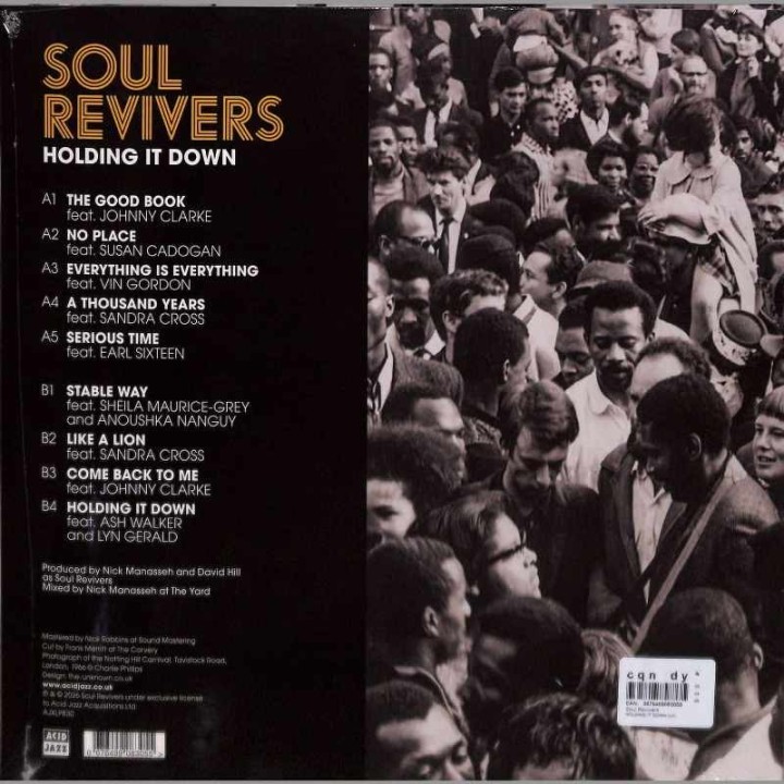 Soul Revivers - Holding It Down LP