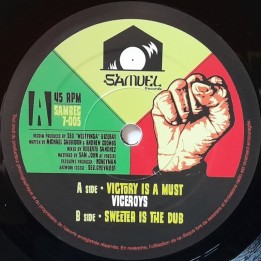 Viceroys - Victory Is A Must 7"