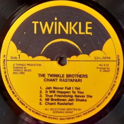 Twinkle Brothers - Chant Rastafari LP