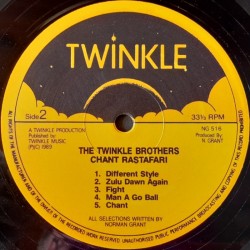 Twinkle Brothers - Chant Rastafari LP