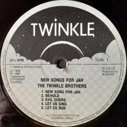Twinkle Brothers - New Songs For Jah LP