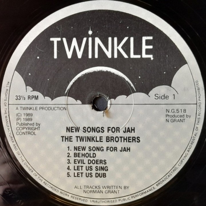 Twinkle Brothers - New Songs For Jah LP