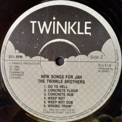 Twinkle Brothers - New Songs For Jah LP