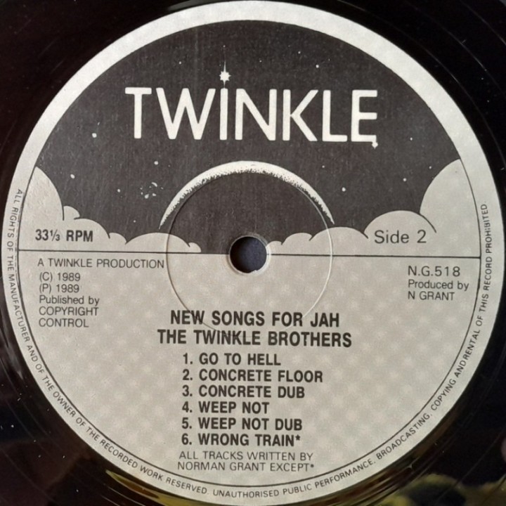 Twinkle Brothers - New Songs For Jah LP