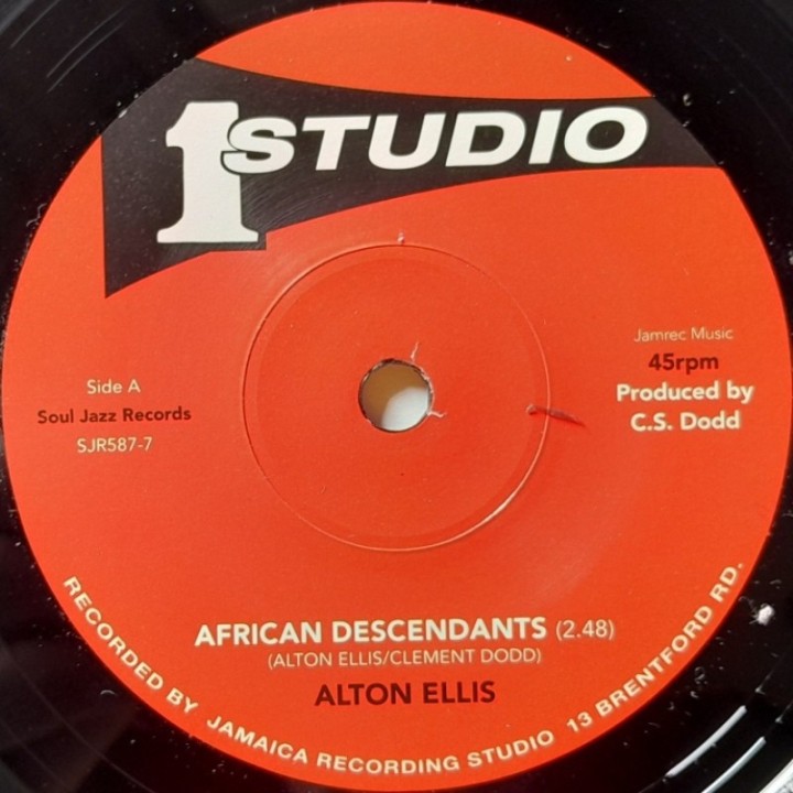 Alton Ellis - African Descendants 7"