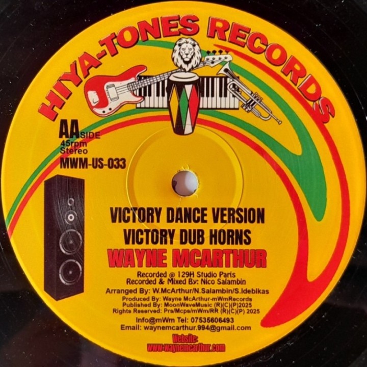 Wayne McArthur - Victory Dance 10"
