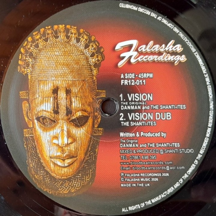 Danman & The Shanti-Ites - Vision 12"