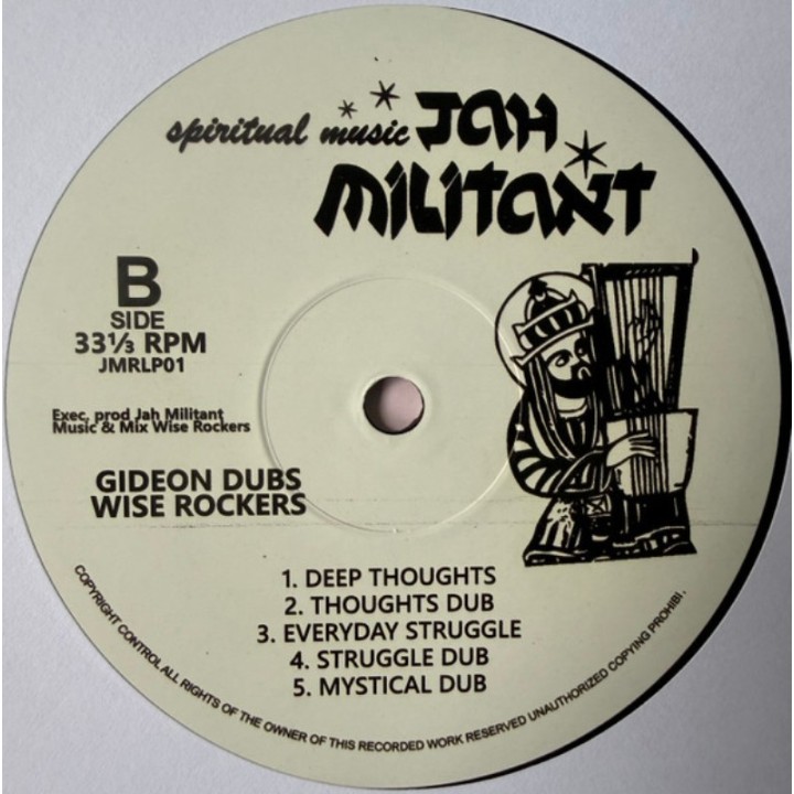 Wise Rockers - Gideon Dubs LP