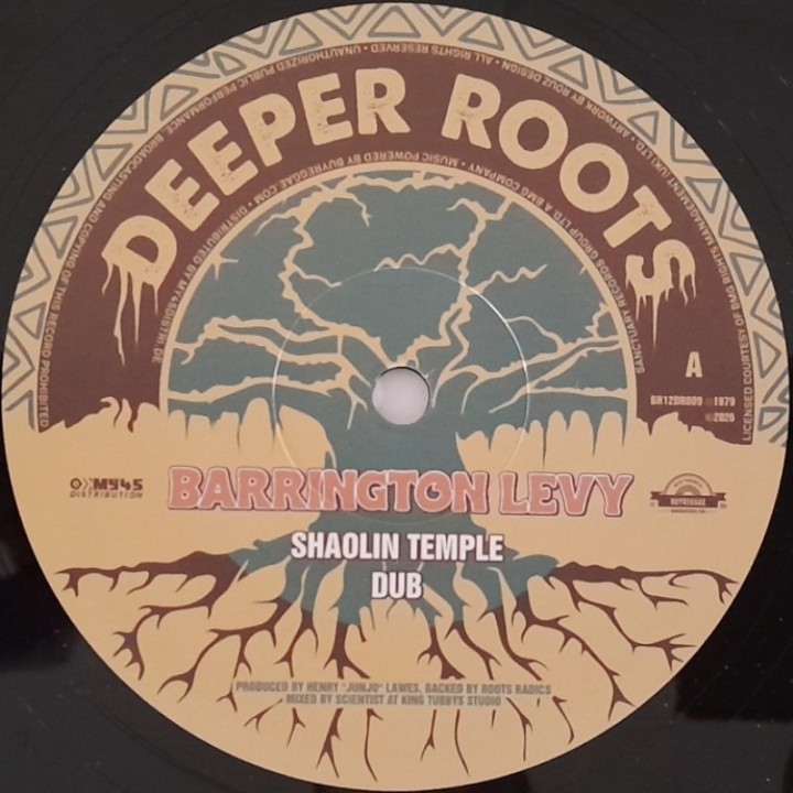 Barrington Levy - Shaolin Temple 12"