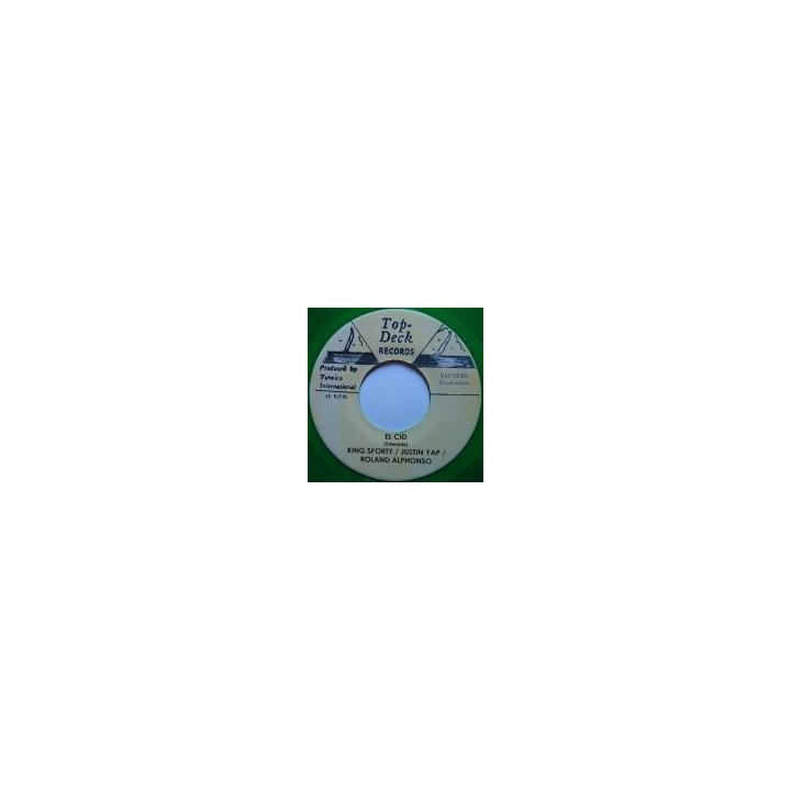 King Sporty , Justin Yap , Roland Alphonso - El Cid 7''