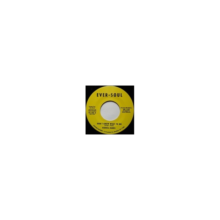 Darrell Banks - Don't Know What To Do 7''
